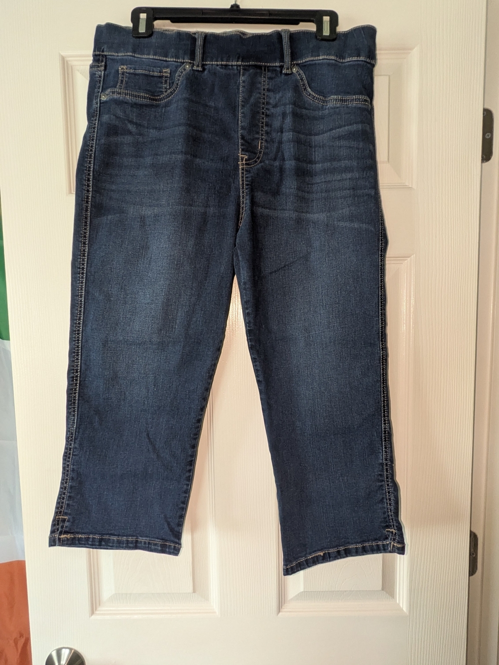 Gloria Vanderbilt Dark Blue Women's Capri Jeggings